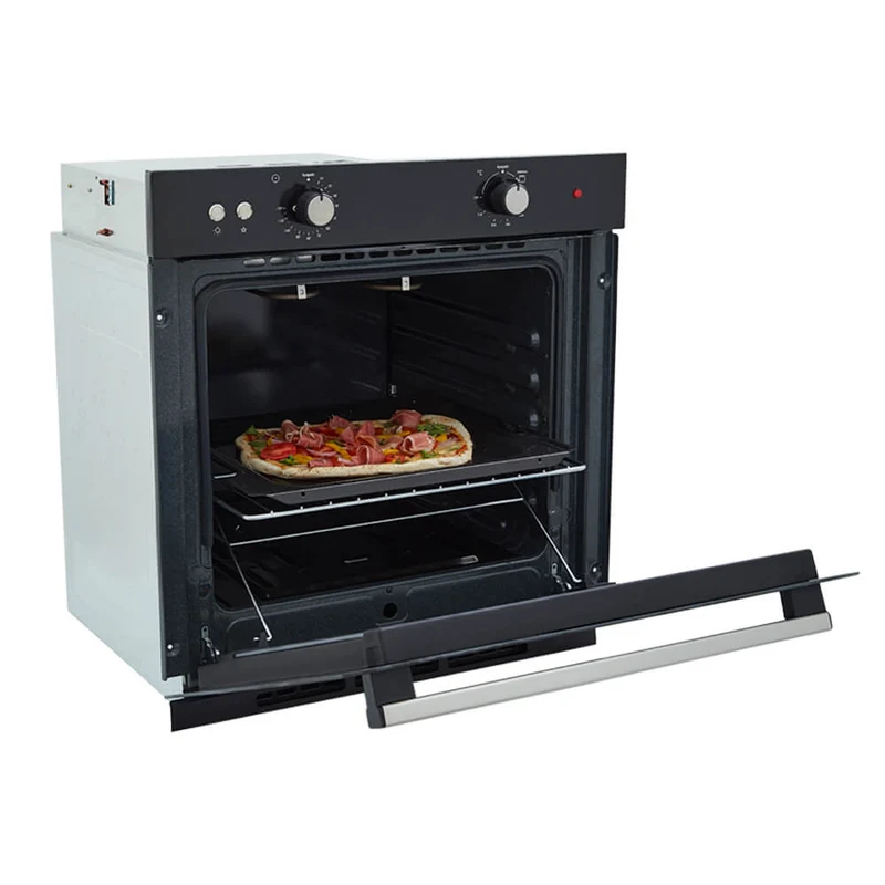 Horno mixto tofu de 60 cm negro a gas natural 120 voltios marca Haceb