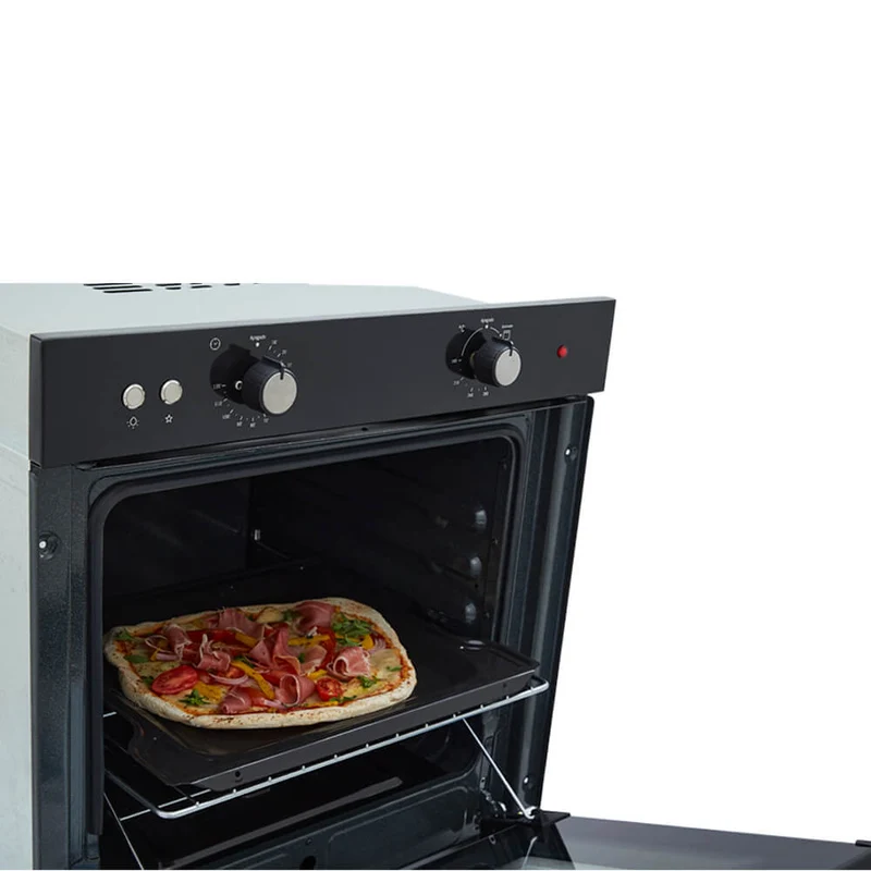 Horno mixto tofu de 60 cm negro a gas natural 120 voltios marca Haceb