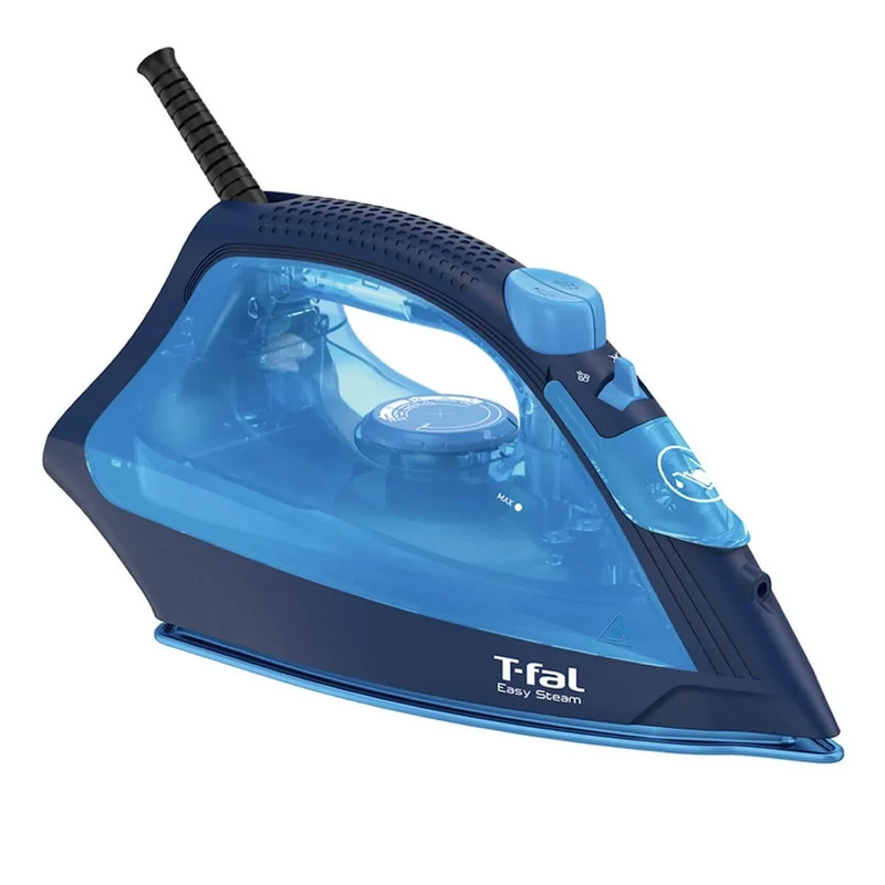 Plancha easy steam cerámica azul marca Imusa