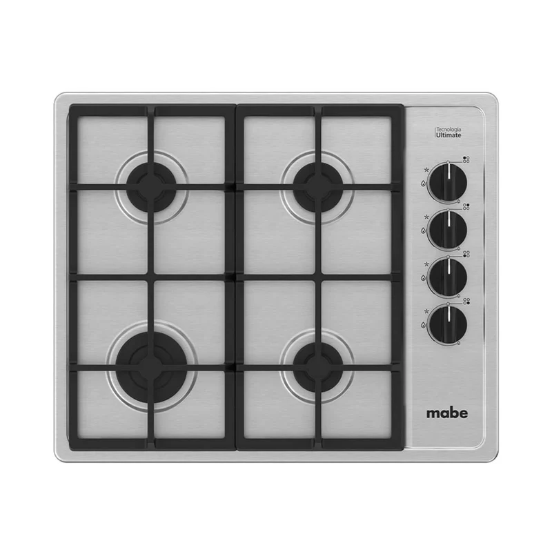 Estufa de empotrar Inoxidable 60X50 cm gas natural Mabe