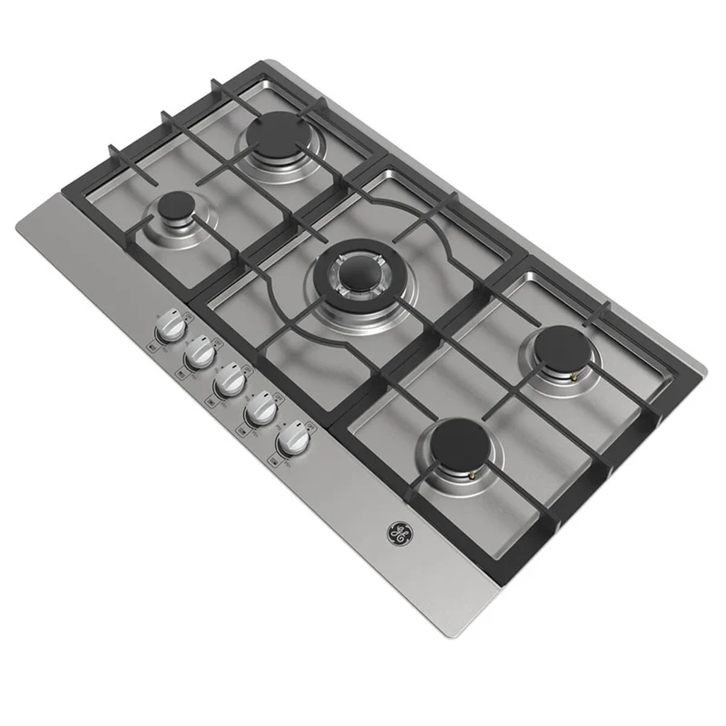 Estufa de empotrar acero Inoxidable 86X51 cm gas natural Mabe