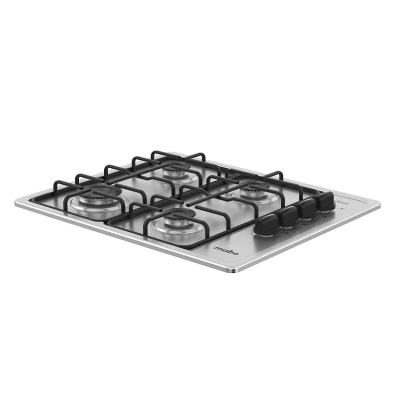 Estufa de empotrar acero Inoxidable 60X50 cm gas natural Mabe