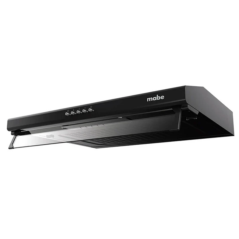 Campana Utilitaria 60 cm negra con 3 velocidades Mabe