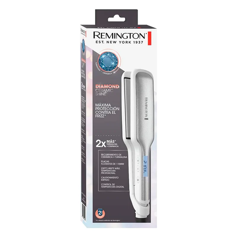 Plancha para cabello calentamiento rápido uso profesional Remington