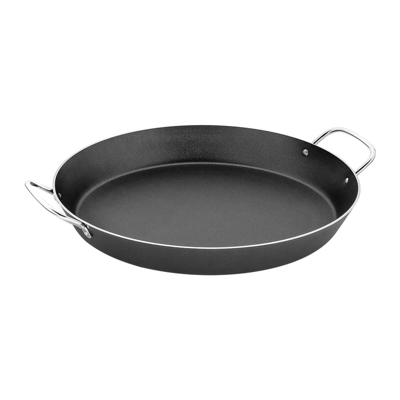 Paellera de cocina antiadherente grafito 38 cm Tramontina