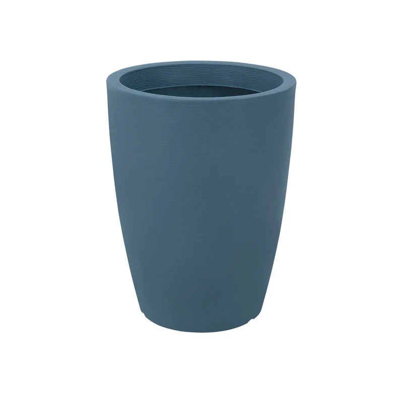 Maceta thai en polietileno azul turquesa 67 cm Tramontina