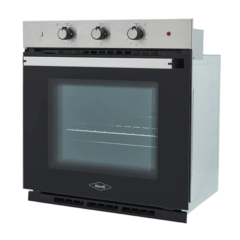 Horno eléctrico tofu 60 cm inoxidable con vidrio negro 220 v marca Haceb