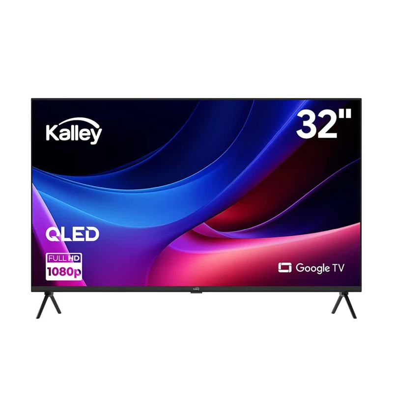 Televisor Kalley QLED de 32 pulgadas full HD smart TV con google TV – modelo 32GQ200