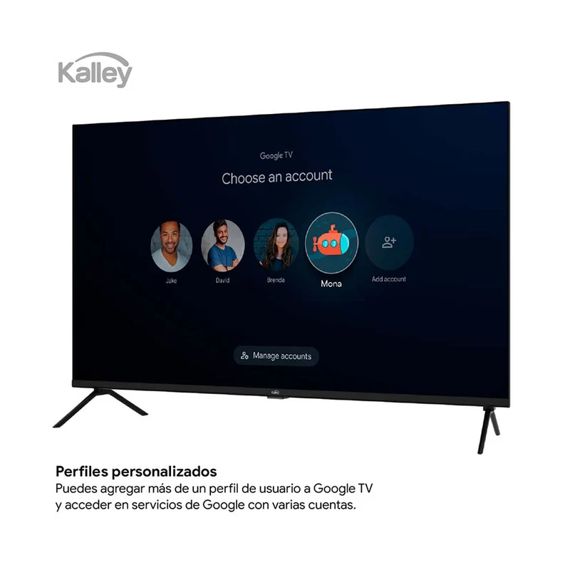 Televisor Kalley QLED de 32 pulgadas full HD smart TV con google TV – modelo 32GQ200