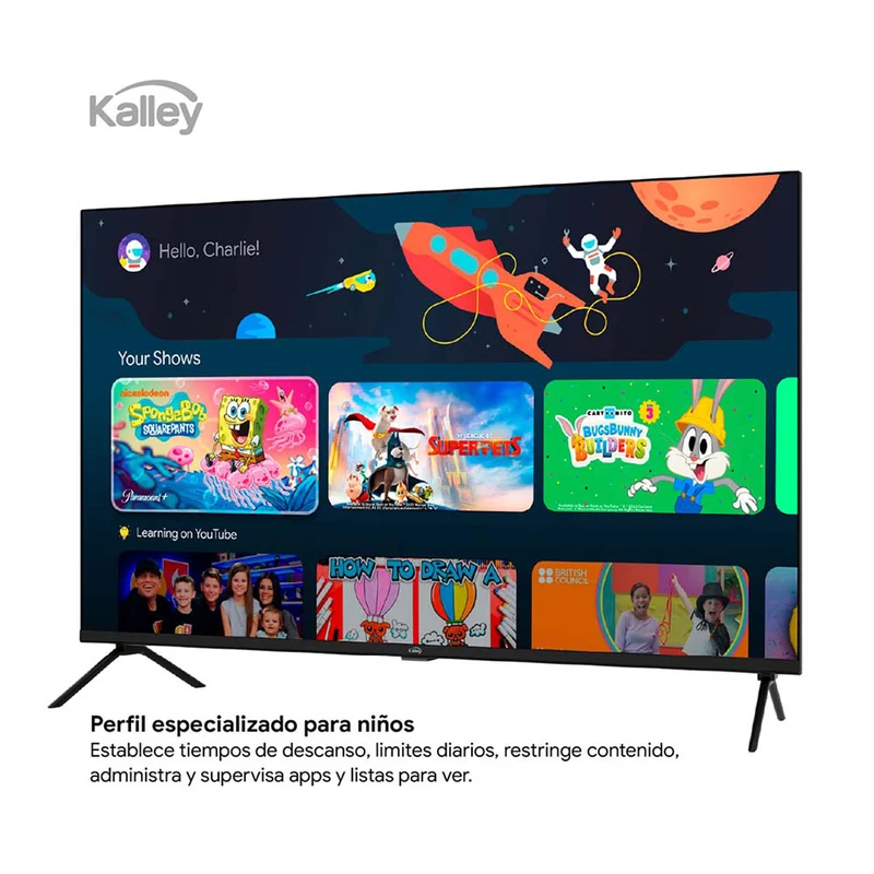 Televisor Kalley QLED de 32 pulgadas full HD smart TV con google TV – modelo 32GQ200