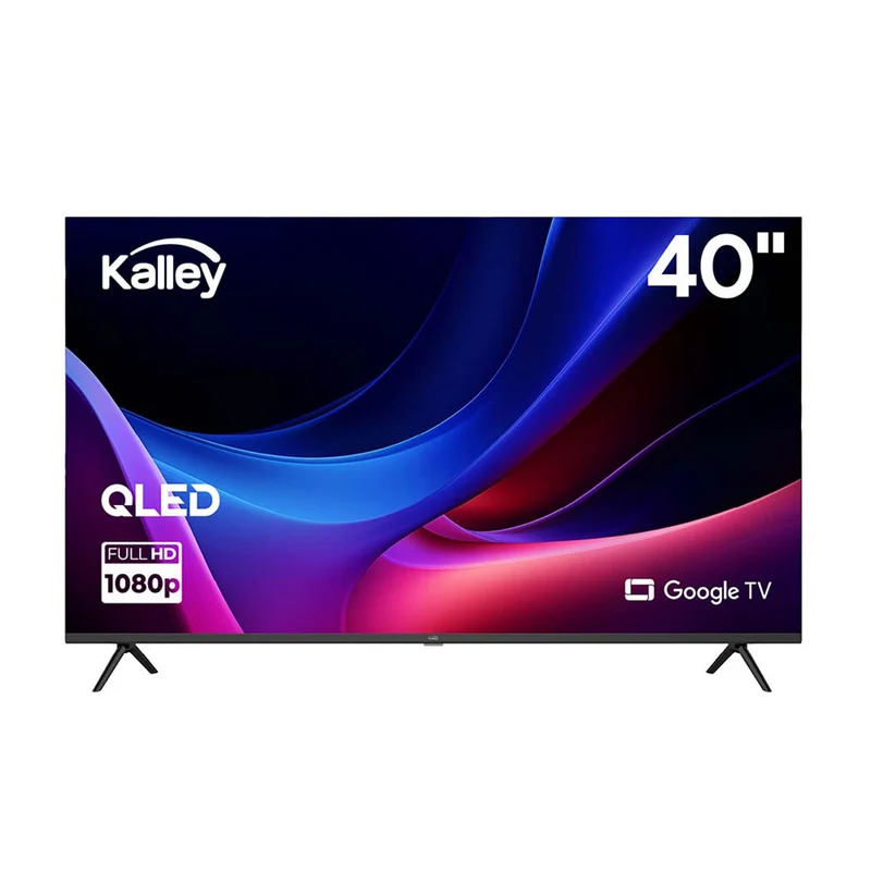 Televisor Kalley QLED de 40 pulgadas full HD smart TV con google TV – modelo 40GQ200