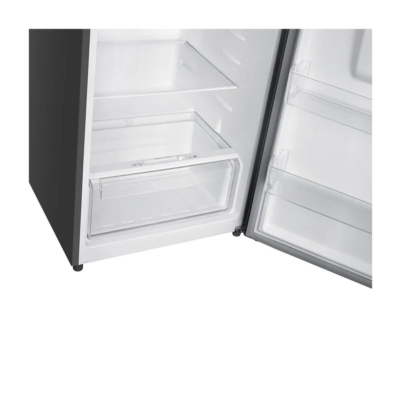 Nevera Kalley no frost con congelador superior de 332 Litros inverter, Color Gris – modelo K-NT332L