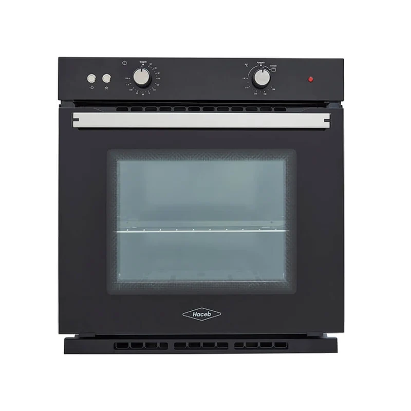 Horno mixto tofu 60 cm negro gas propano 120v marca Haceb