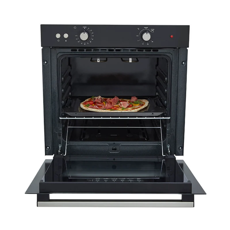 Horno mixto tofu 60 cm negro gas propano 120v marca Haceb