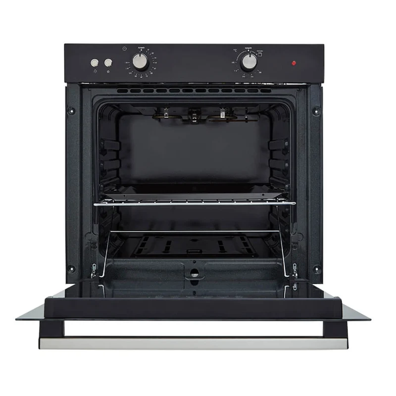 Horno mixto tofu 60 cm negro gas propano 120v marca Haceb