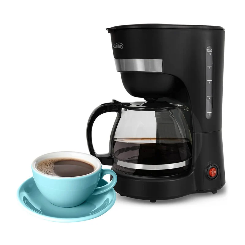 Cafetera basica 10 tazas negro marca Kalley