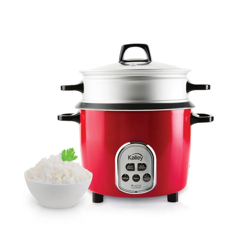 Olla arrocera 7 tazas digital rojo marca Kalley