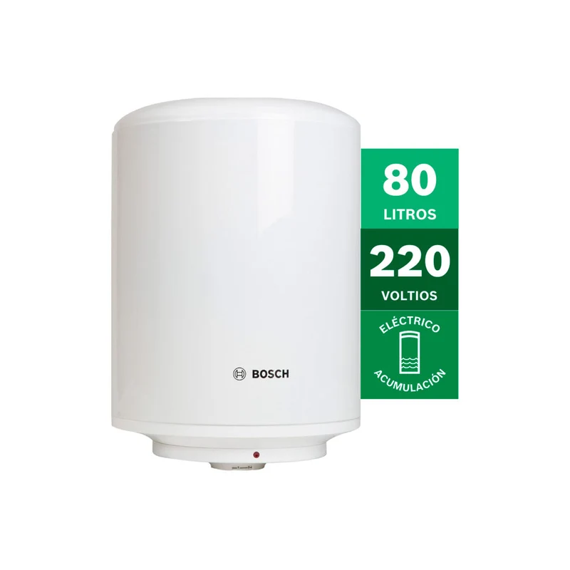 Calentador de agua eléctrico de acumulación 80 litros a 220 V Thermotank 2000 T