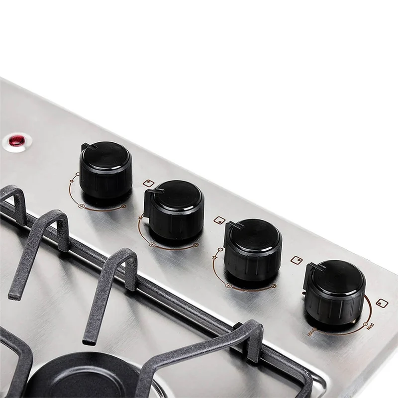 Estufa de empotrar 60x43 cm mixta 120V a gas natural marca haceb