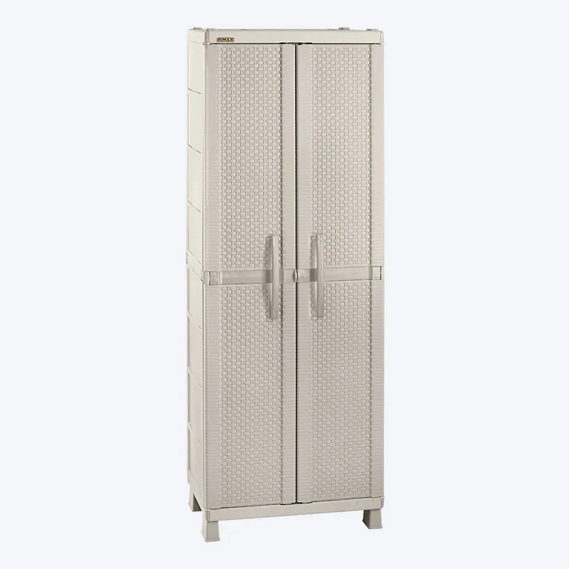 Combo cocina rattan armario grande + armario mediano marca Rimax
