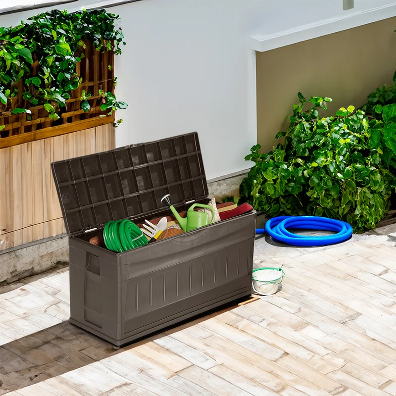 Baul organizador multiusos wengue Rimax