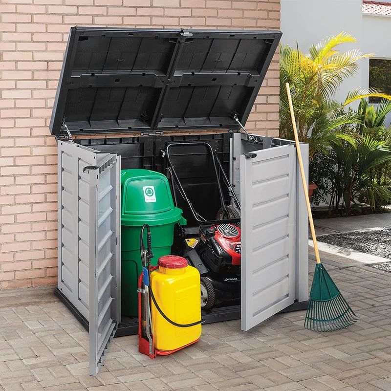 Bodega mediana de jardín gris claro Rimax