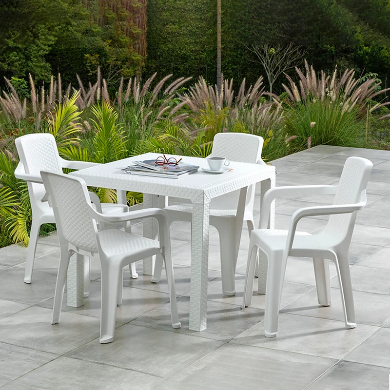 Mesa eterna blanco arena Rimax