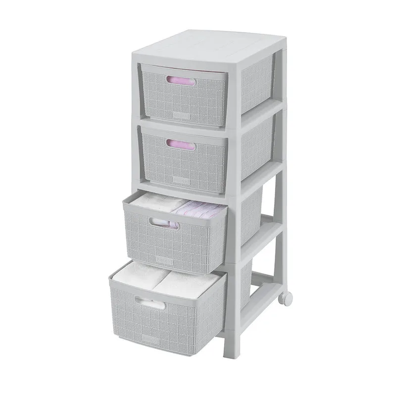 Cajonero organizador fique con 4 gavetas Rimax