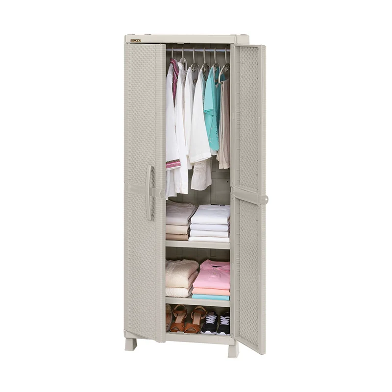 Armario organizador para ropa apariencia rattan Rimax