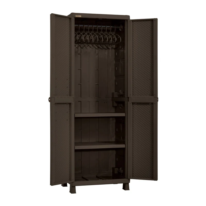 Armario organizador para ropa apariencia rattan Rimax
