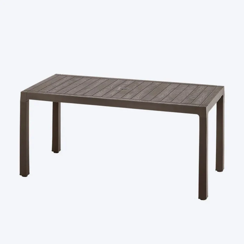 Combo comedor familiar barú, Incluye 1 mesa + 6 sillas con brazos Rimax