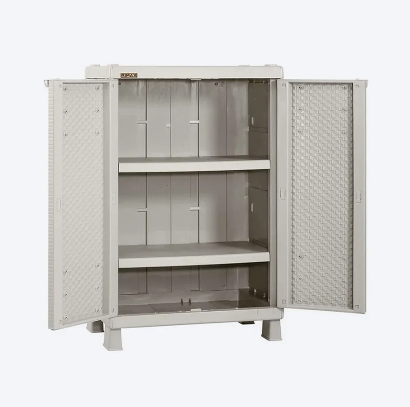 Combo cocina rattan con armario grande + armario mediano Rimax