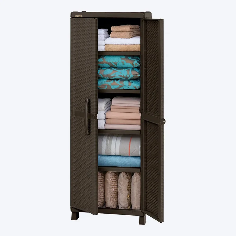 Combo cocina rattan con armario grande + armario mediano Rimax
