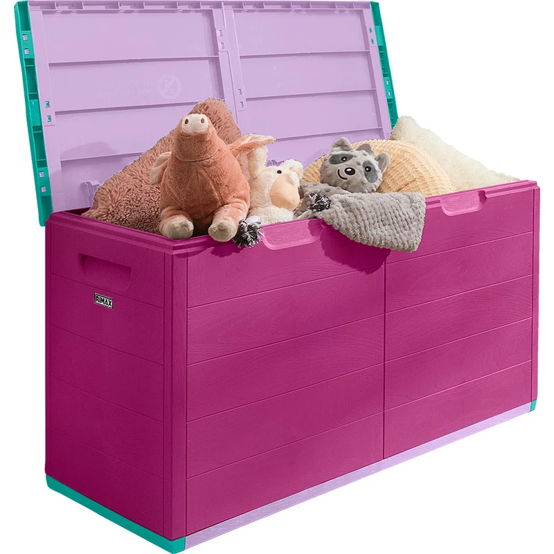 Baúl organizador 200 lt barú tricolor niña Rimax