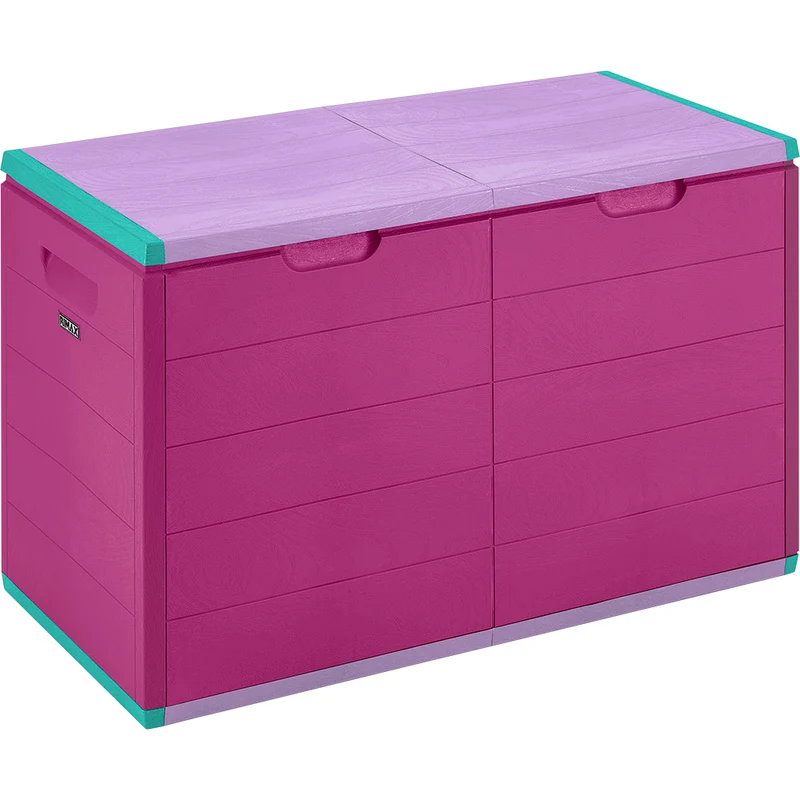 Baúl organizador 200 lt barú tricolor niña Rimax