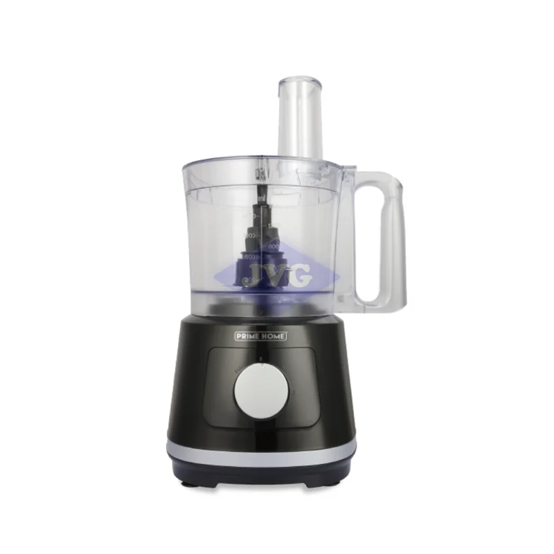 PROCESADOR DE ALIMENTOS PRIME HOME 8 TAZAS NEGRO - FP500B
