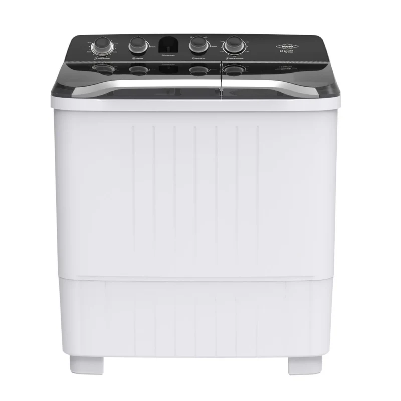 Lavadora HACEB LAV 13 KG SA Doble tina Blanca