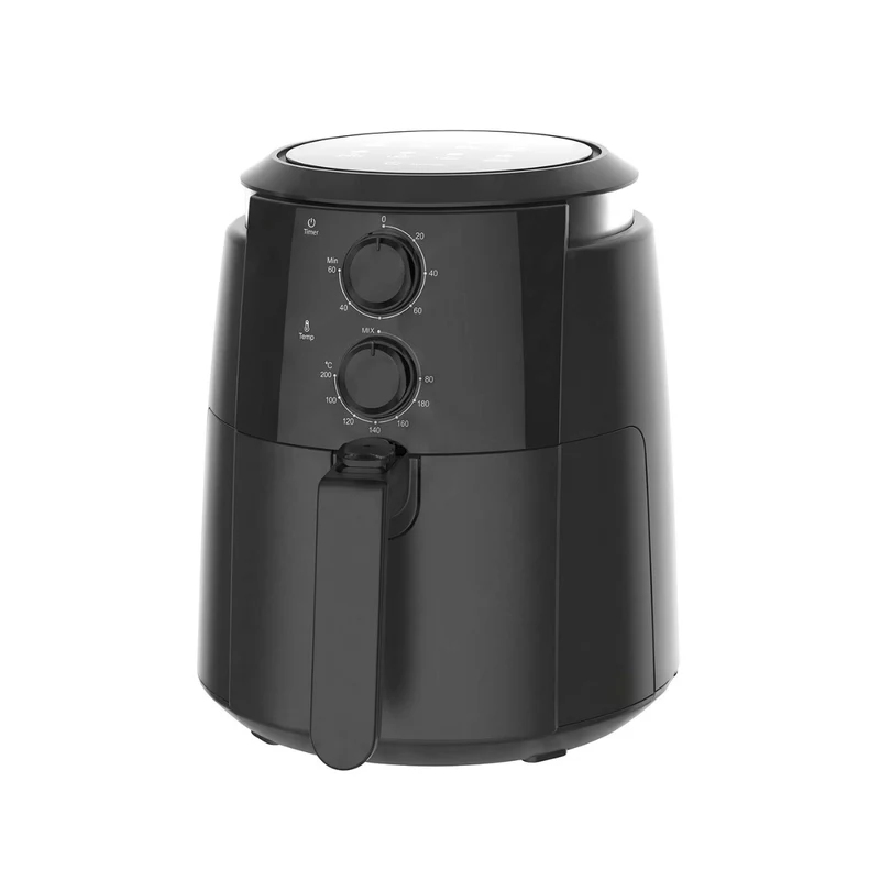 Freidora de Aire KALLEY K-MAF35 3.5L Manual 1500W Negro