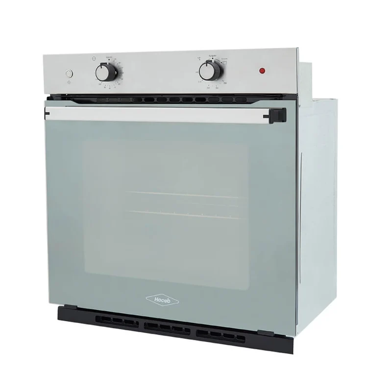 Horno mixto tofu 60 cm inoxidable con vidrio reflectivo gas natural 120v marca Haceb
