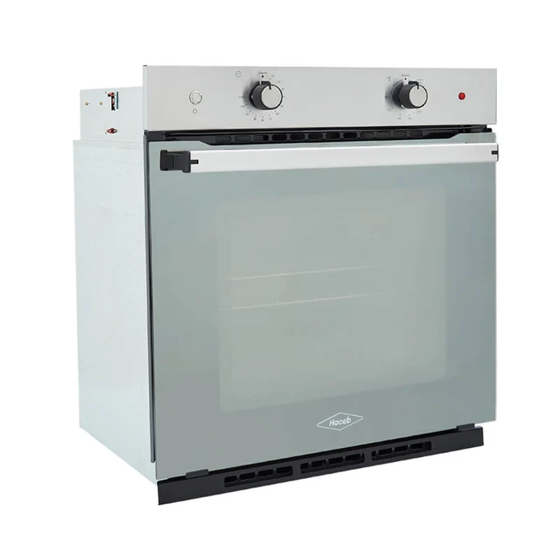 Horno mixto tofu 60 cm inoxidable con vidrio reflectivo gas natural 120v marca Haceb