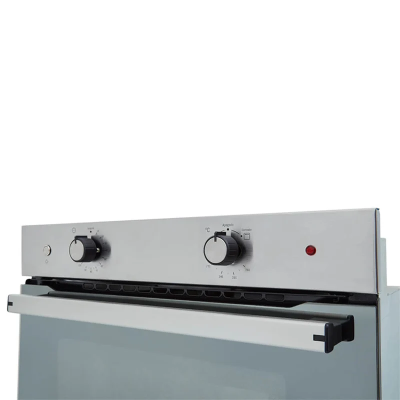 Horno mixto tofu 60 cm inoxidable con vidrio reflectivo gas natural 120v marca Haceb
