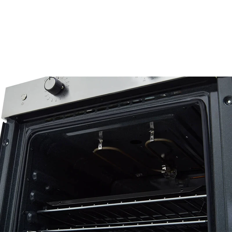 Horno mixto tofu 60 cm inoxidable con vidrio reflectivo gas natural 120v marca Haceb