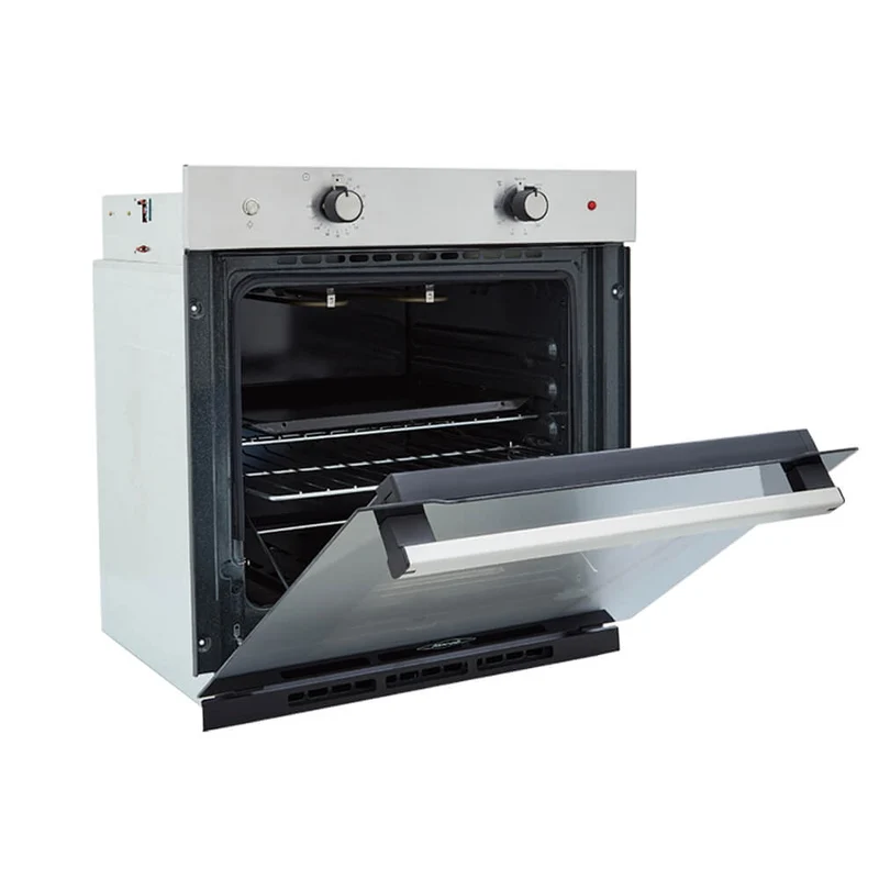 Horno mixto tofu 60 cm inoxidable con vidrio reflectivo gas natural 120v marca Haceb