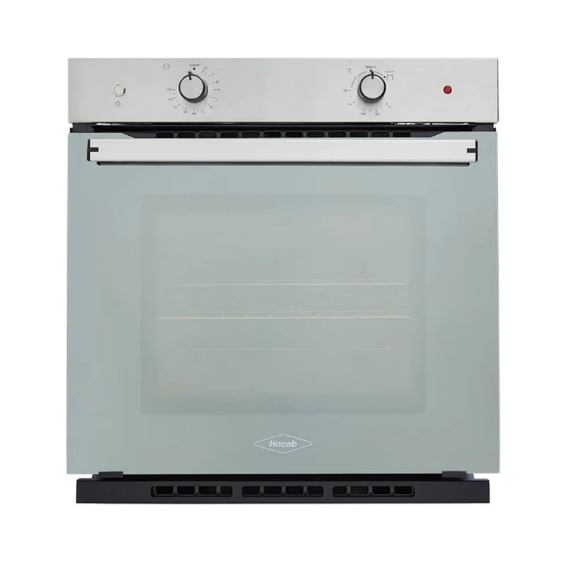 Horno mixto tofu 60 cm inoxidable con vidrio reflectivo gas natural 120v marca Haceb