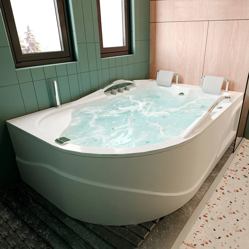 Jacuzzi hidromasaje Honolulu derecha de 180 x 120 Cm