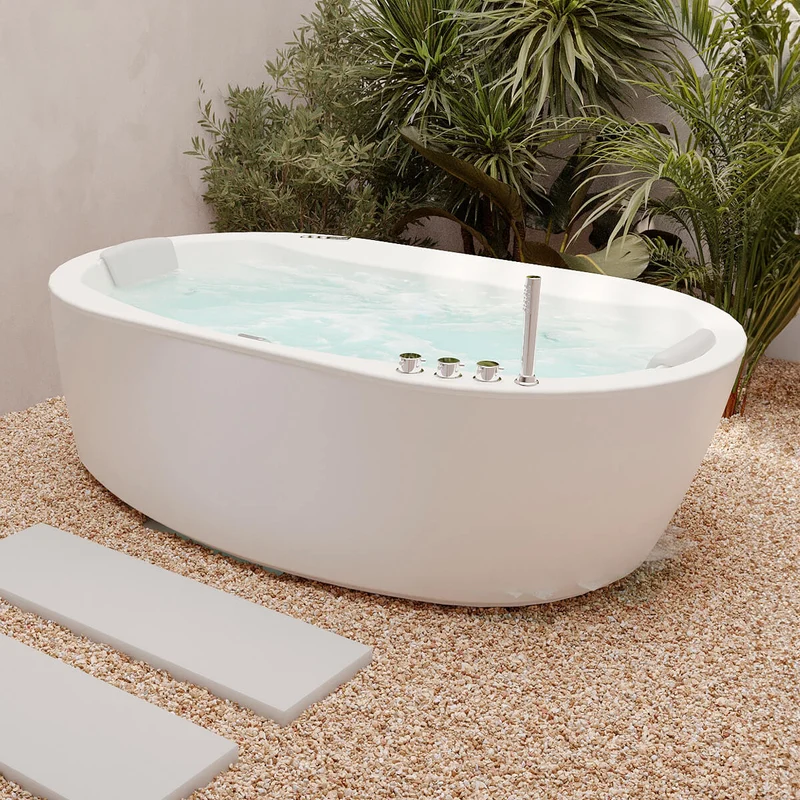 Jacuzzi hidromasaje Danesa isla de 190 x 113 Cm