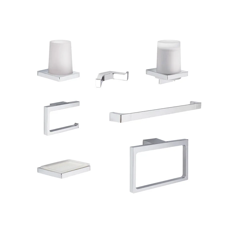 Kit Corona Accesorios Para Baño X 6 Draa