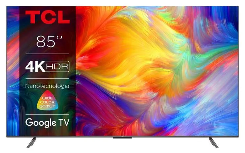 TV TCL 85" 85P735 UHD GOOGLETV