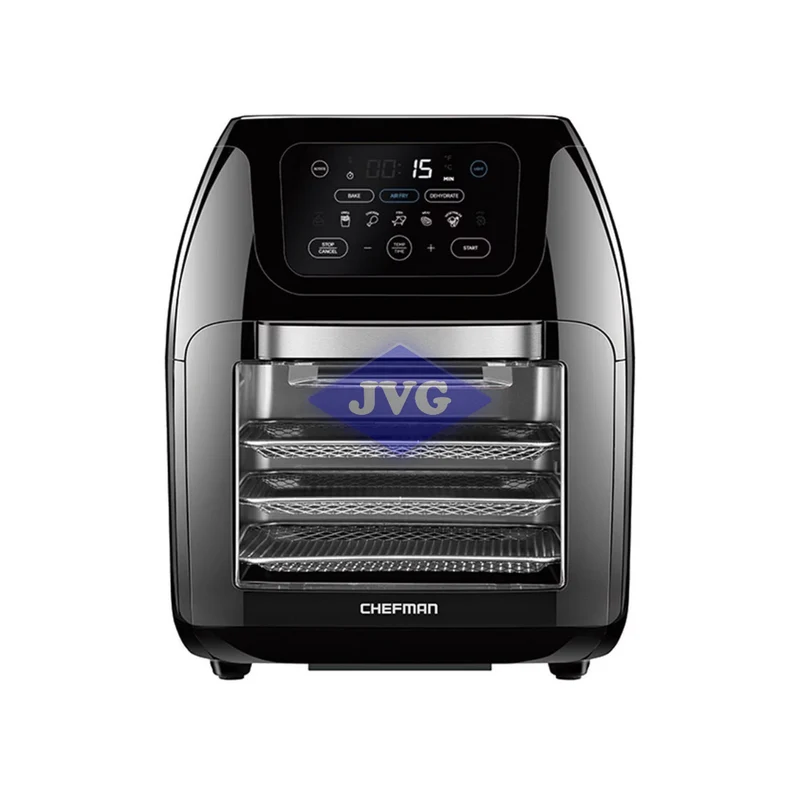 HORNO FREIDORA DE AIRE CHEFMAN 10 L NEGRO - RJ3810RDOV2MX