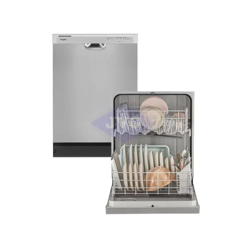 LAVAPLATO WHIRLPOOL 12 SERVICIOS 24" PANEL DIGITAL FRONT ACERO - WDF341PAPM
